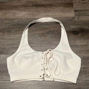 Halter crop top